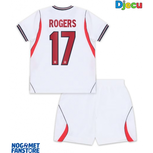 Engleska Morgan Rogers #17 Domaci Dres za djecu SP 2026 Kratak Rukav (+ Kratke hlače)